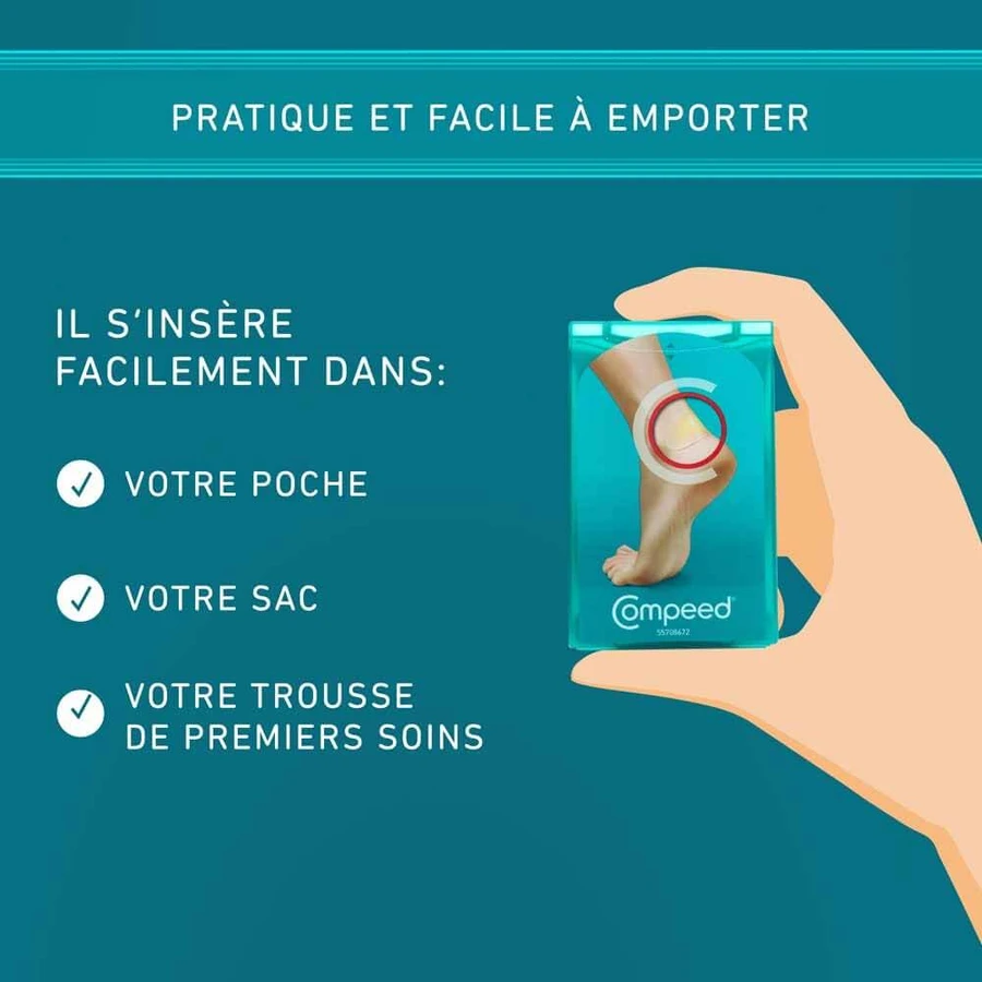 Compeed Plasturi pentru bășici de mărime medie x5