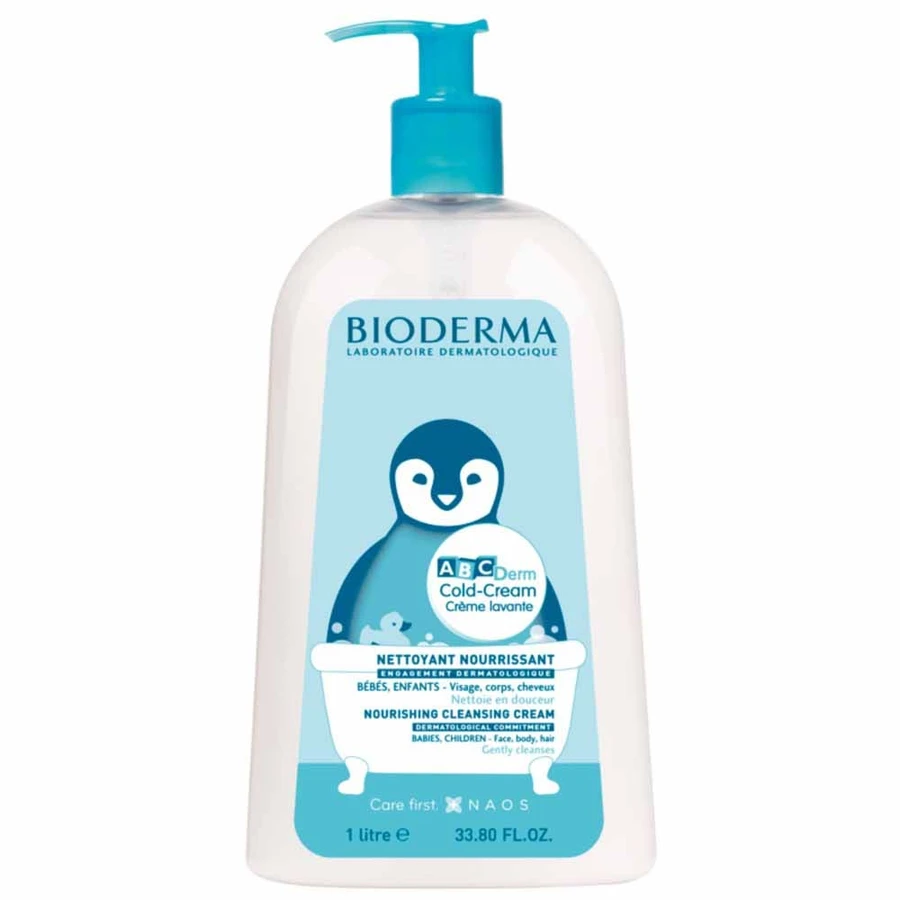 Bioderma Abcderm Cold Cream Nutritivo Bebé y Niño 1l