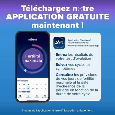 Clearblue Test D'ovulation Digital avancé 10 tests