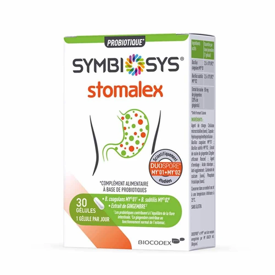 Symbiosys Stomalex 30 kapsułek: ceny i cechy