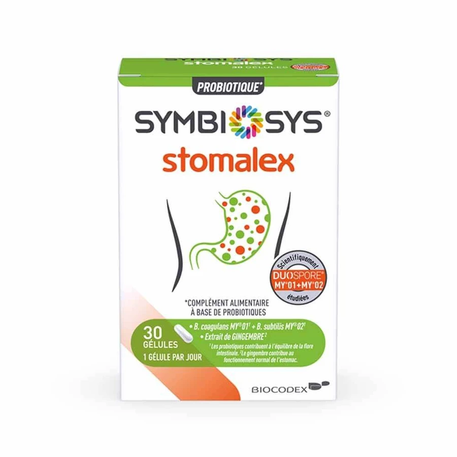 Symbiosys Stomalex 30 kapsułek: ceny i cechy