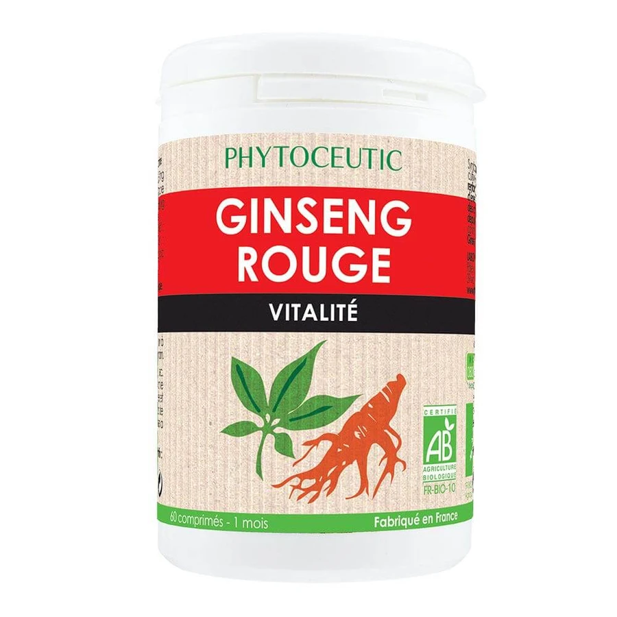 Fitocéutico Ginseng Rojo Bio Vitalidad 60 Comprimidos