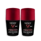 Deodorant Roll-on Antiperspirant Anti-Miros 96h, pentru bărbați, 2 x 50 ml, Vichy