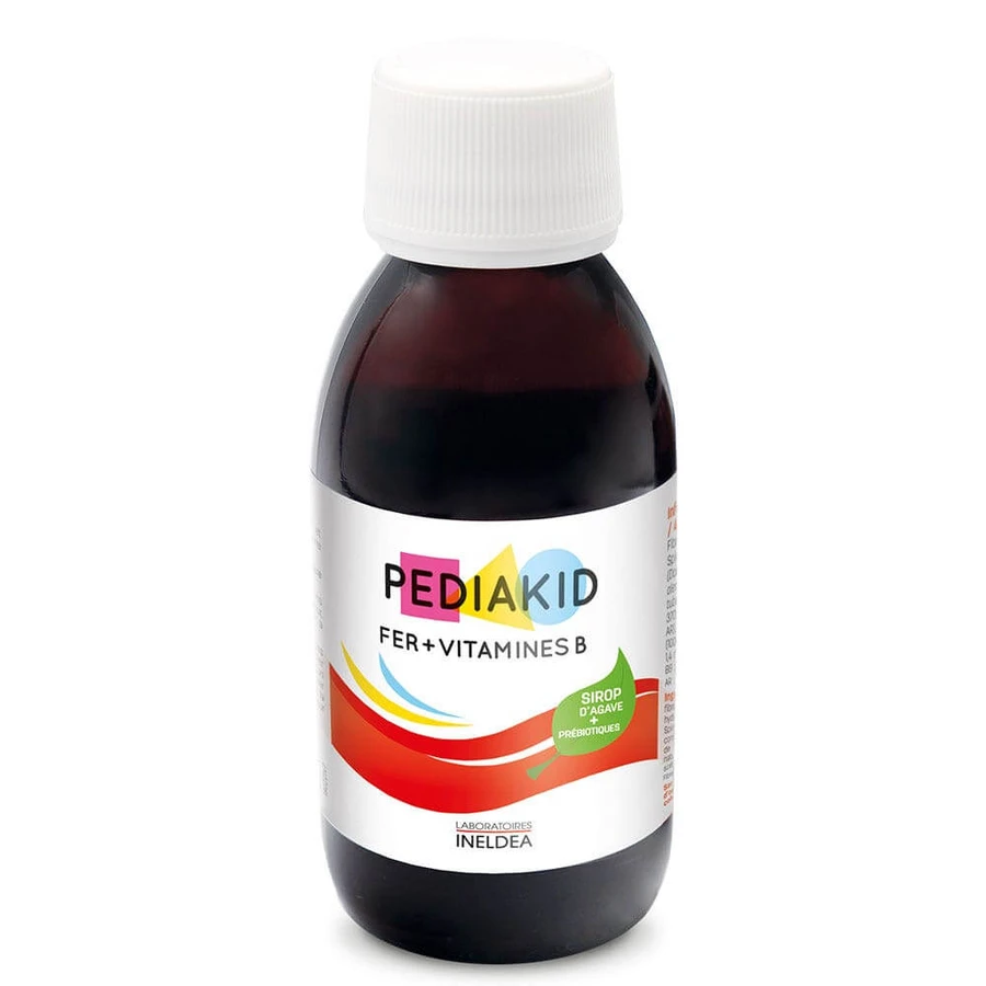 Pediakid Iron + B vitamins banana-flavored syrup 125 ml