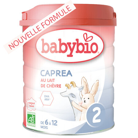 Fórmula 2 Captra Leche, 800 gr, BabyBio