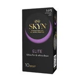 Prezervative fără latex Skyn Elite Ultra Fine și Ultra Delicate x10