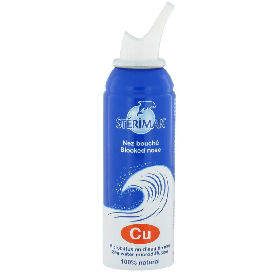 Sterimar Spray Nez Bouche Hypertonique enrichie en cuivre Enfants et adultes 100ml