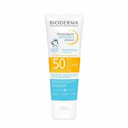 Bioderma Photoderm Mineral SPF50+ Pediatrics Infants 0-36 months 50g