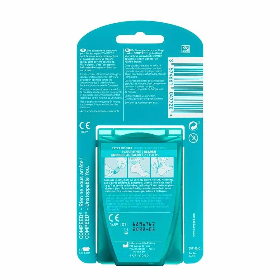 Compeed Fersenblasen-Verbände X5