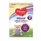 Milumil PreciNutri 2 leche de continuación, 6-12 meses, 600 g, Milupa