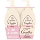 Cavaillès Intimate Dryness Extra-Delicate Natural Intimate Cleanser 2x250ml