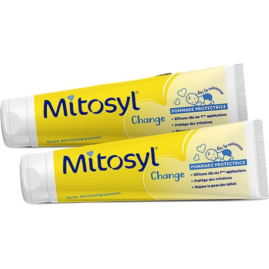 Ungüento protector Mitosyl Change Duo, 2 x 100 g, Sanofi