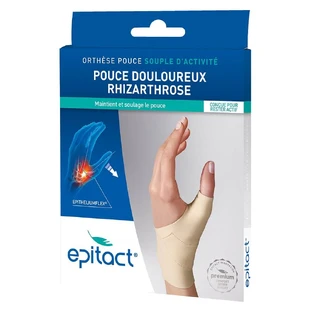 Epitact Ortesis para pulgar doloroso (rizartrosa), mano izquierda
