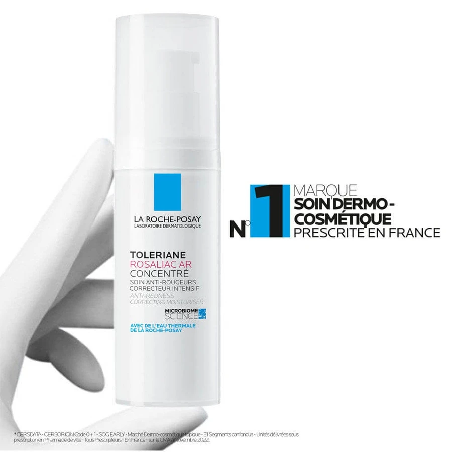 La Roche-Posay Toleriane Cofanetto rosaliac AR concentrato + dermo-detergente in omaggio 100 ml