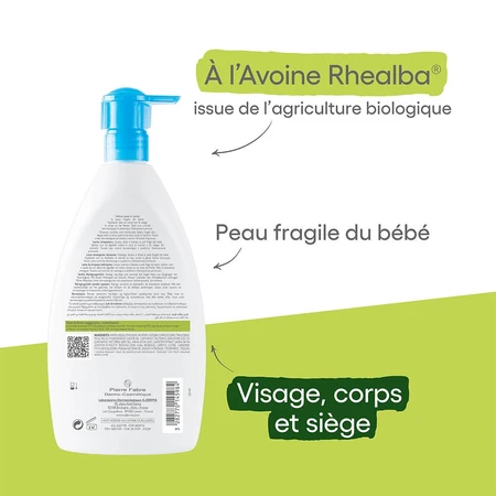 A-Derma Primalba Lait De Toilette Envase Bomba Eco Concu 500ml