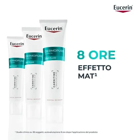 Eucerin Dermopure Matujący fluid matujący do skóry z niedoskonałościami 40 ml: ceny i cechy