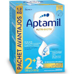 Formulă de lapte praf Aptamil Junior 2+, 1200 gr, 24-36 luni, Nutricia