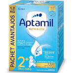 Aptamil Junior 2+ leche en polvo, 1200 g, 24-36 meses, Nutricia