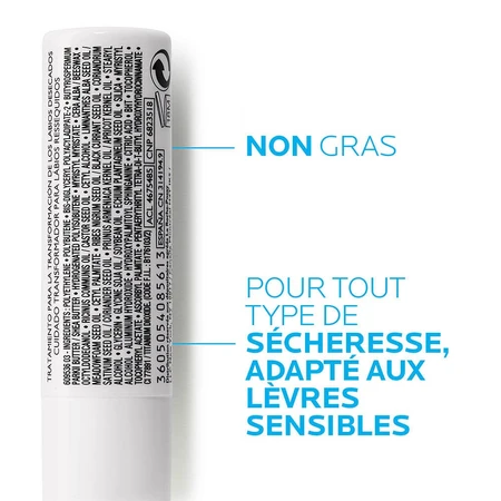 La Roche-Posay Nutritische Transformatiebehandeling Droge Lippen 4,7ml