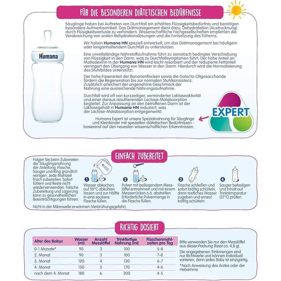 AR leche en polvo, +0 meses, 400 g, Humana