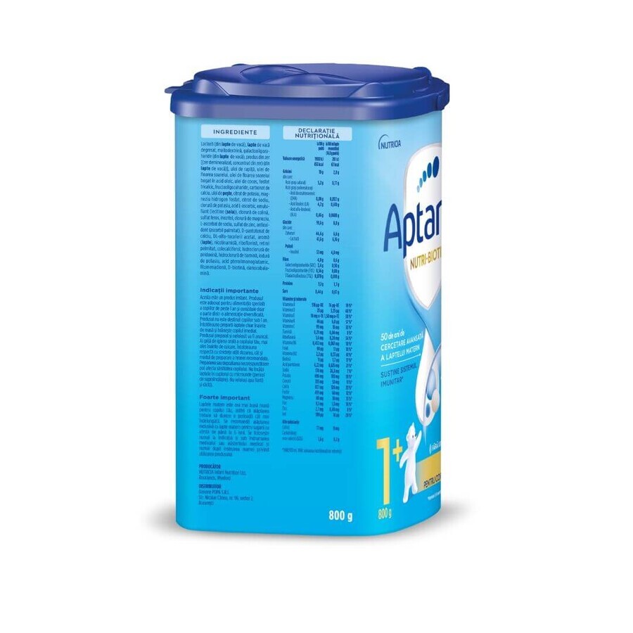 Nutri-Biotik leche en polvo, +1 año, 800 g, Aptamil