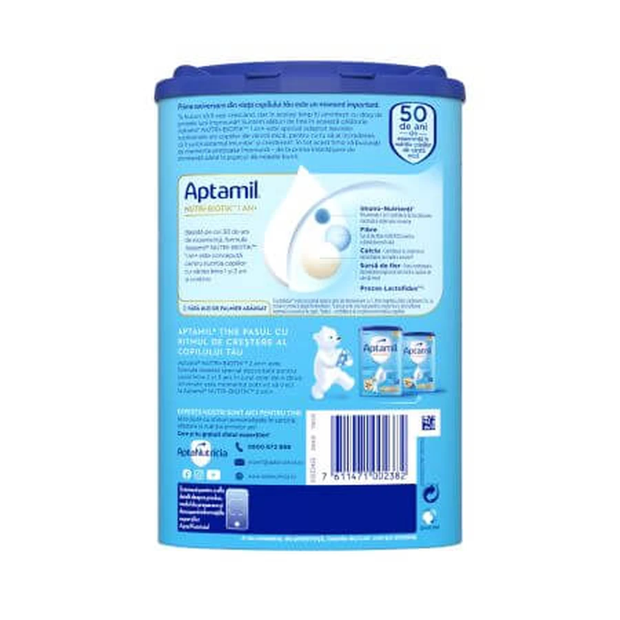 Nutri-Biotik leche en polvo, +1 año, 800 g, Aptamil