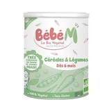 La Mandorle Bebè M cereales y verduras ecológicos a partir de 6 meses 400g