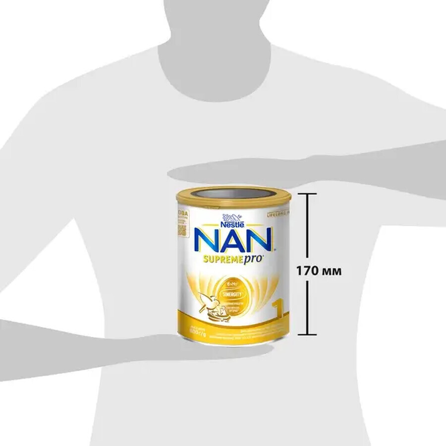 Nan 1 Supreme Pro milk powder formula, 800 g, Nestle