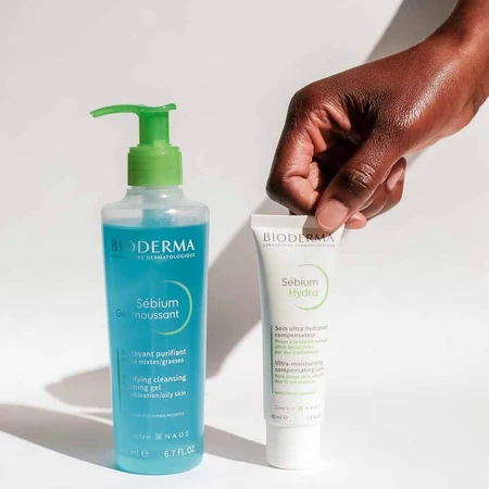 Bioderma Sebium Crème hydratante visage Peaux tendances acnéiques 40ml