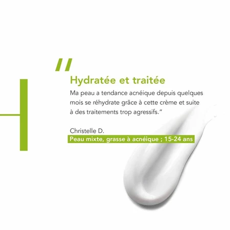 Bioderma Sebium Crème hydratante visage Peaux tendances acnéiques 40ml