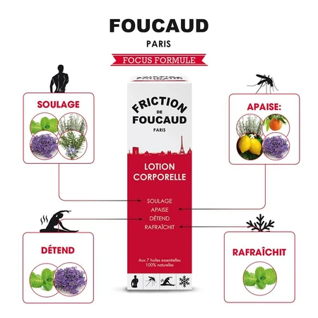 Foucaud Loción Corporal con 7 aceites esenciales 500ml