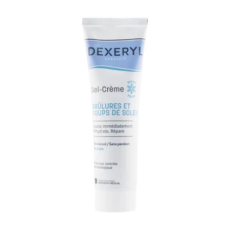 Dexeryl Crema-gel calmante Quemaduras superficiales y solares 50g