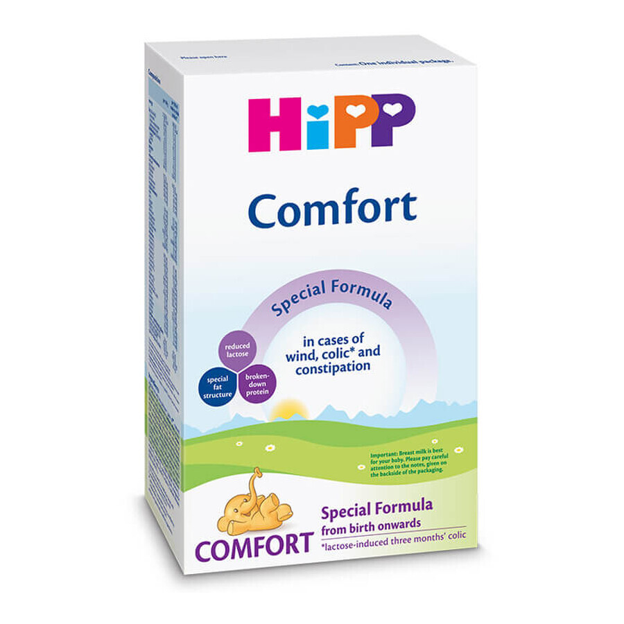 Formula speciale Hipp Comfort, Latte Starter 300 g, + 0 mesi, Hipp