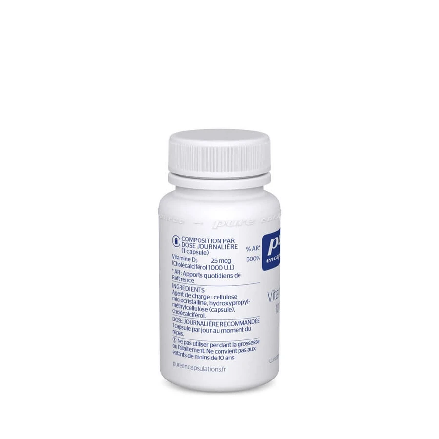 Pure Encapsulations Vitamina D3 60 cápsulas