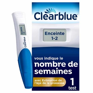 Prueba de embarazo digital Clearblue con edad estimada del embarazo 1 prueba
