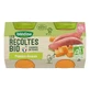Blédina Petits pots legumes Les Recoltes Bio Da 4 a 6 mesi 2x130g
