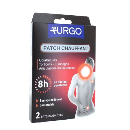 Urgo Parche térmico descontracturante 8h 2 parches