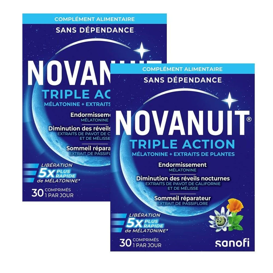 Novanuit Triple Acción 2x30 comprimidos