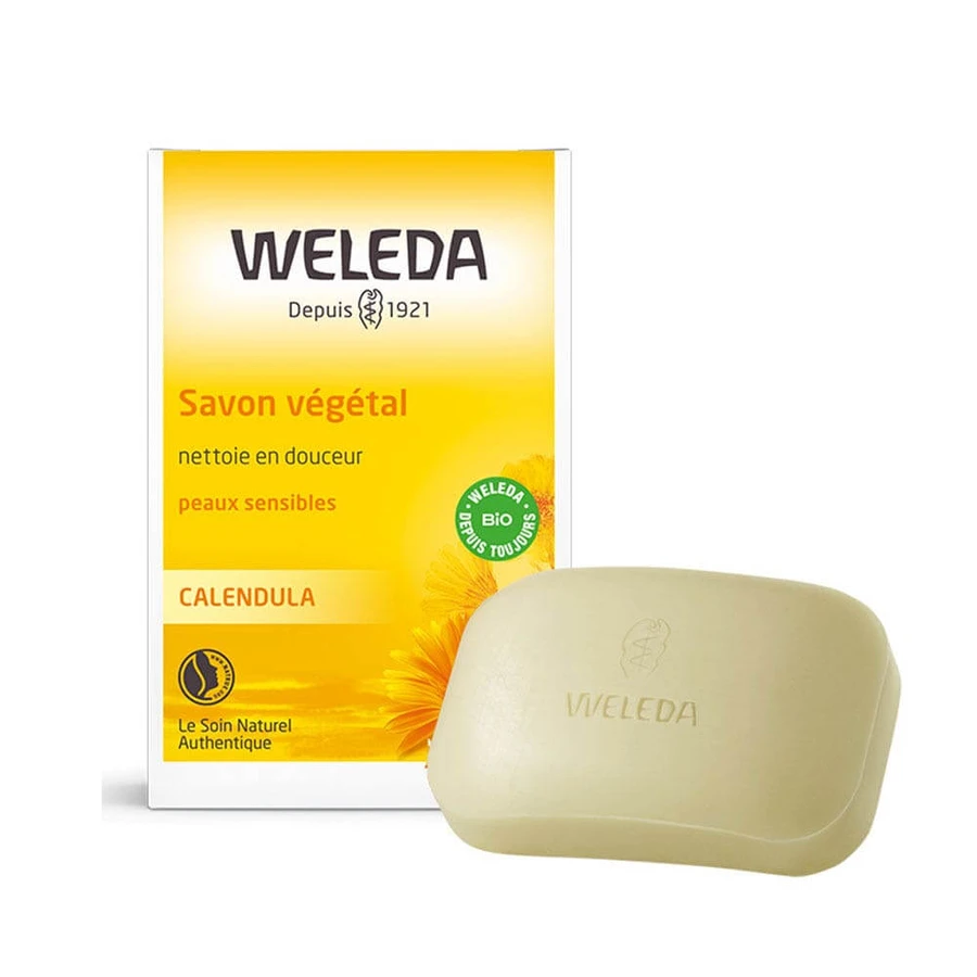 Weleda Calendula Plantaardige Zeep Voor De Gevoelige Huid Weleda Gevoelige Huid 100g