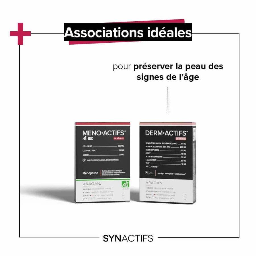 Aragan Synactifs MenoActifs® Bio Menopausia x30 cápsulas