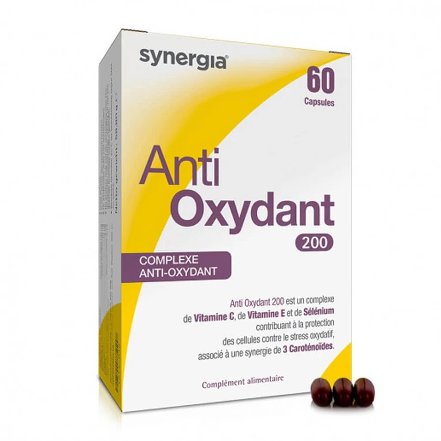 Synergia Complejo Antioxidante 200 60 cápsulas