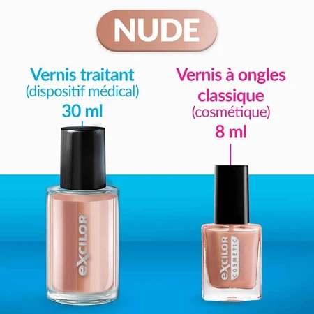 Excilor Tratamiento Hongos Uñas Coloración Fuerte Nude 30ml