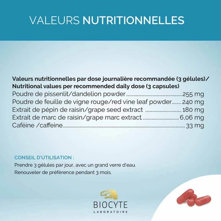 Biocyte Adelgazante Cáscara de Naranja Cellulislim 60 cápsulas