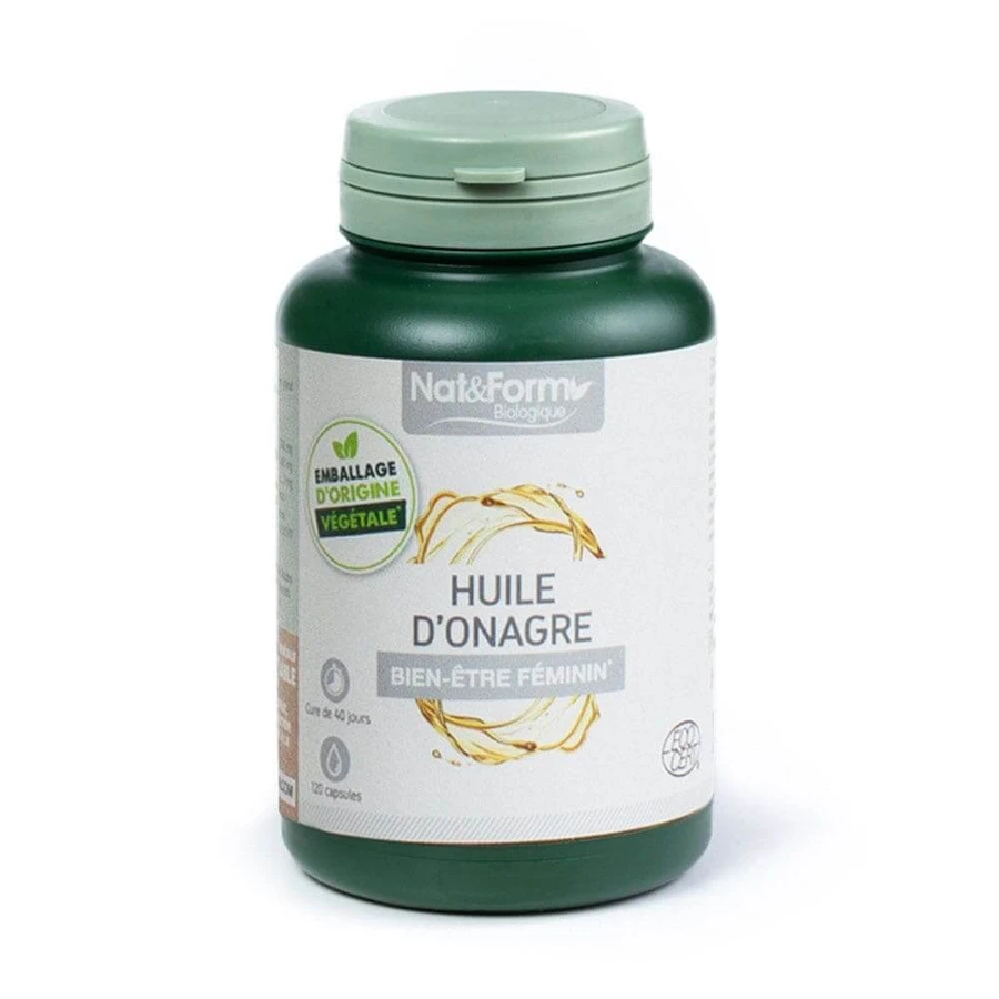 Nat&Form Aceite de Onagra Confort Femenino x120 cápsulas