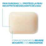 La Roche-Posay Lipikar Surgras pan limpiador rellenador de lípidos para pieles sensibles 150g
