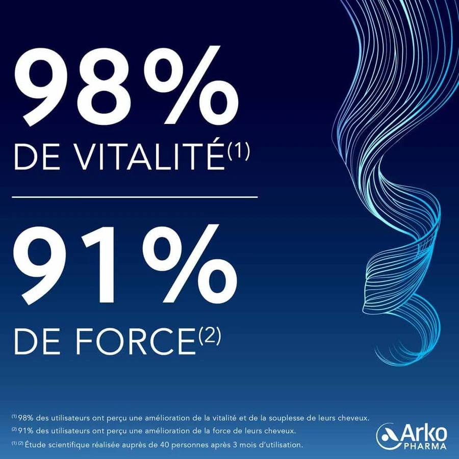 Arkopharma Forcapil Versterkend Haar en Nagels Cheveux et Ongles Affaiblis 60 gélules