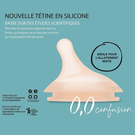 Suavinex Zero Zero Tétines Pour Biberon Anti Colique Débit Rapide L x2