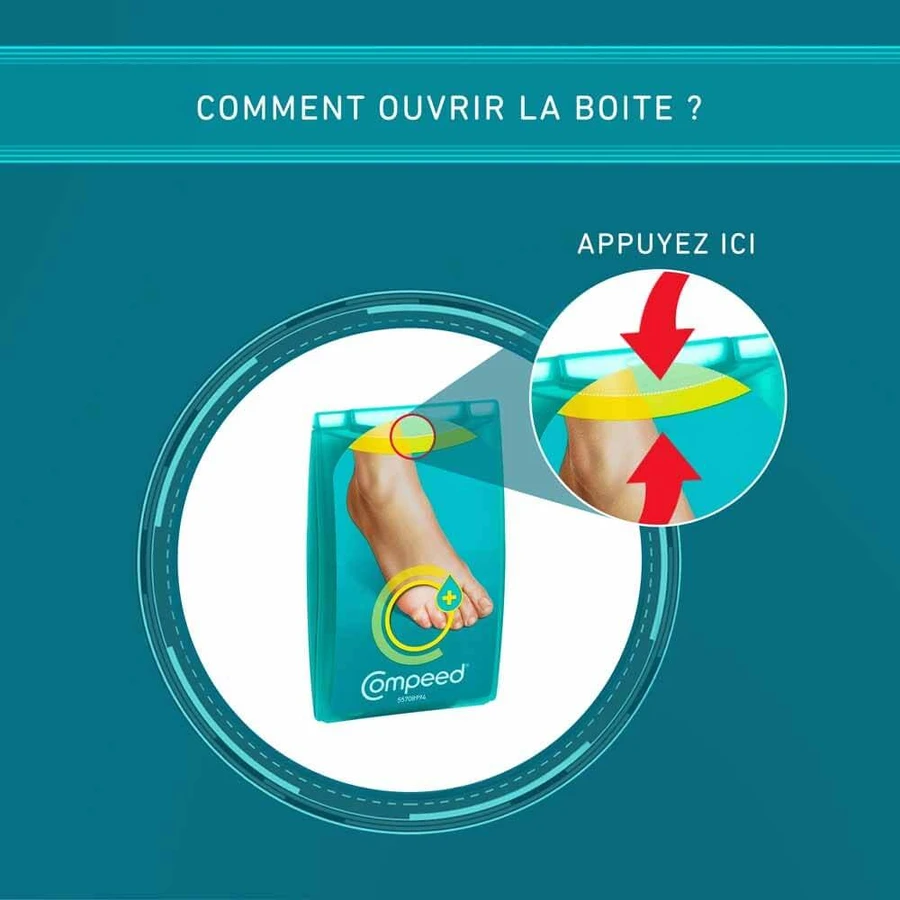 Compeed Durillons Dressings Medium Größe x6