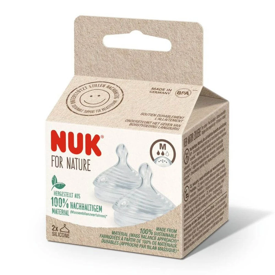 Nuk Nature Sense Tetinas de silicona x2