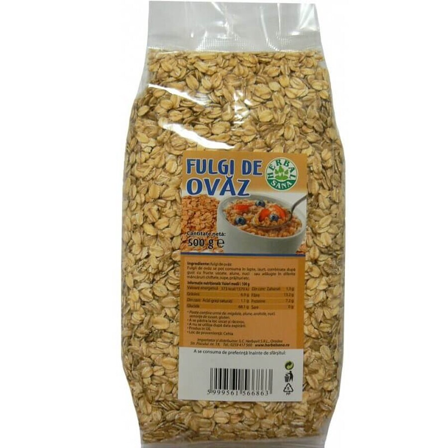 Haferflocken, 500 gr, Herbal Sana